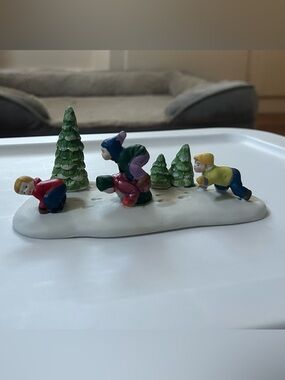 Lemax Porcelain Leap Frog Toy (1996)